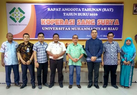 Gelar RAT 2016, Koperasi Sang Surya UMRI Bukukan Pendapatan Rp825 Juta